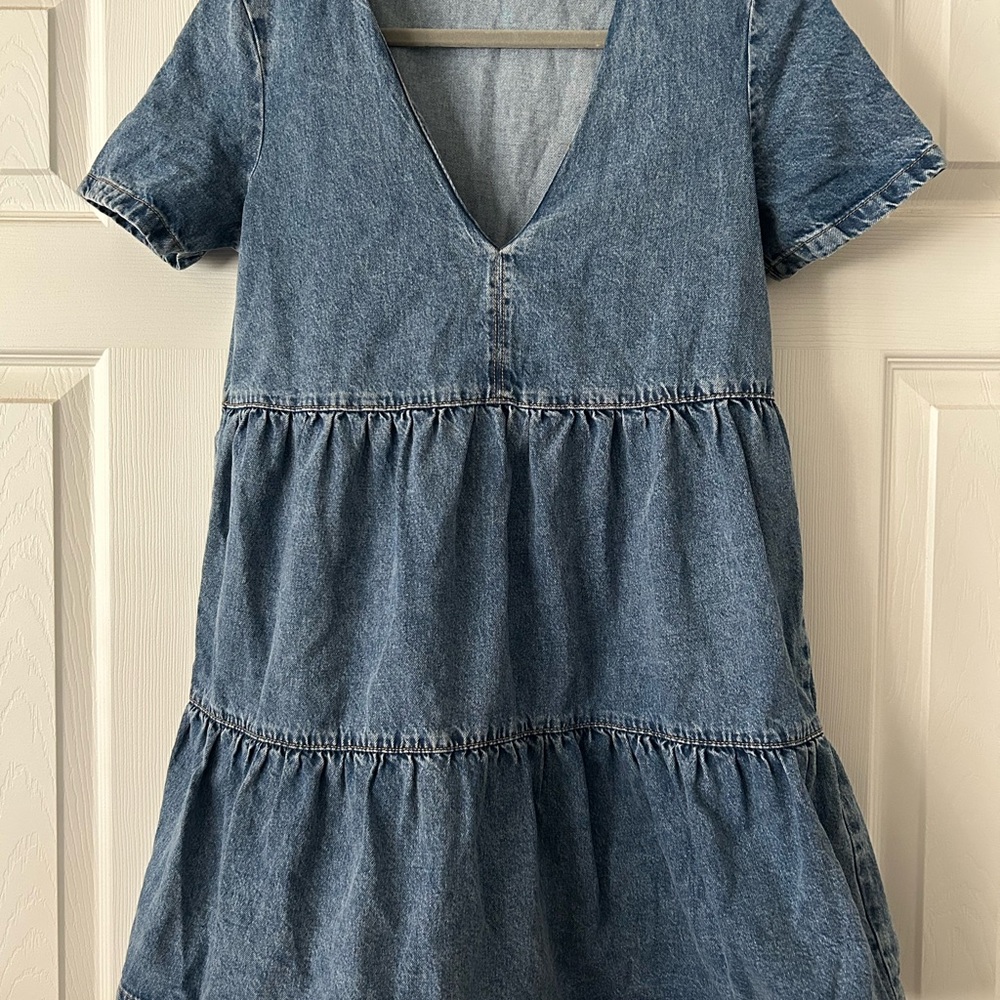 H&M Jean Blue Sundress